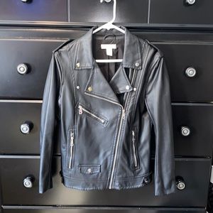 H&M leather jacket